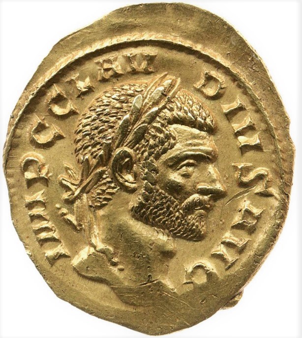 Coin［ClaudiusⅡGothicus］（268~270　大英博物館）の画像。
